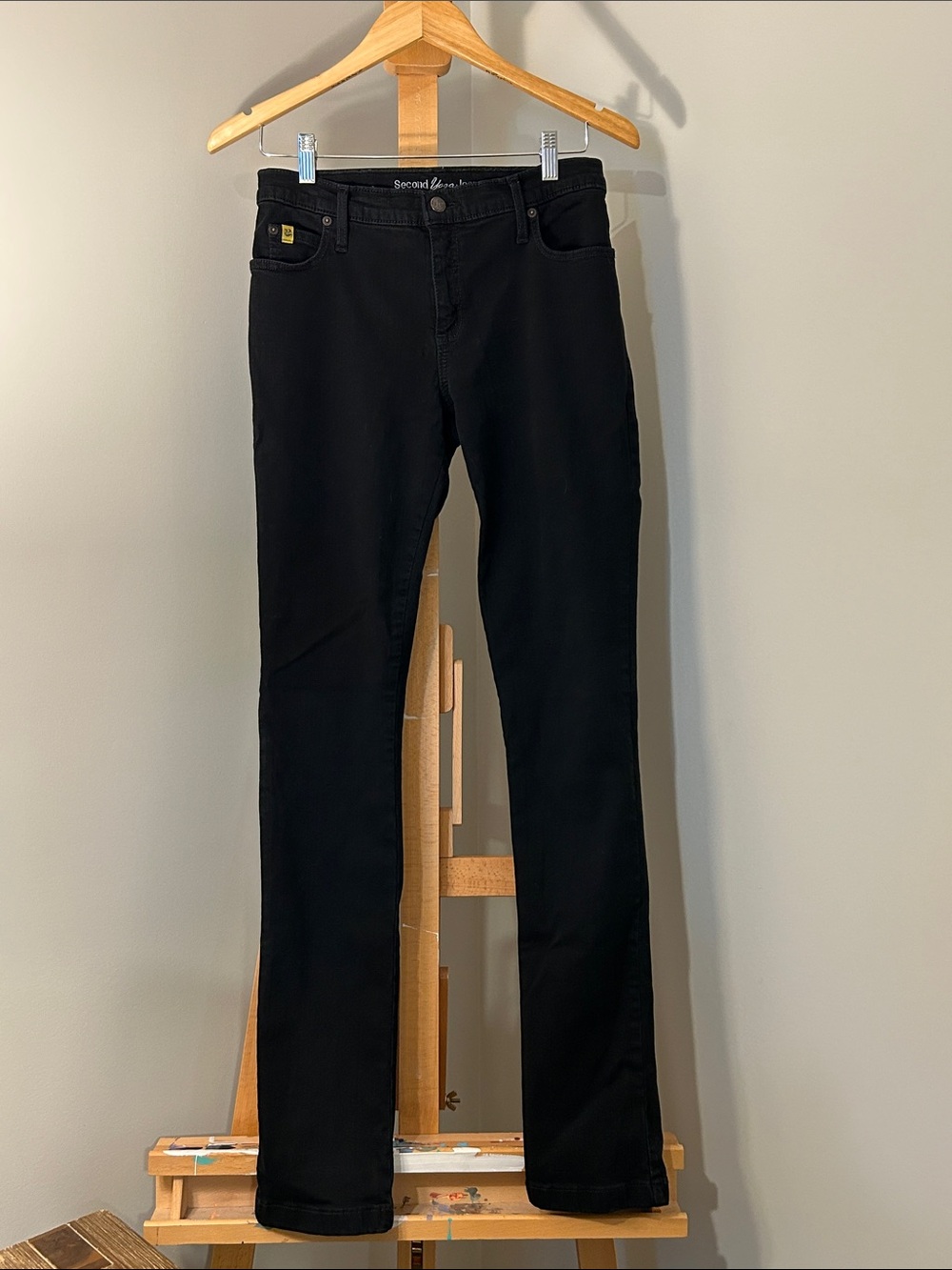 Yoga Jeans | Women's Second Yoga Skinny Jeans in Black | Size 26